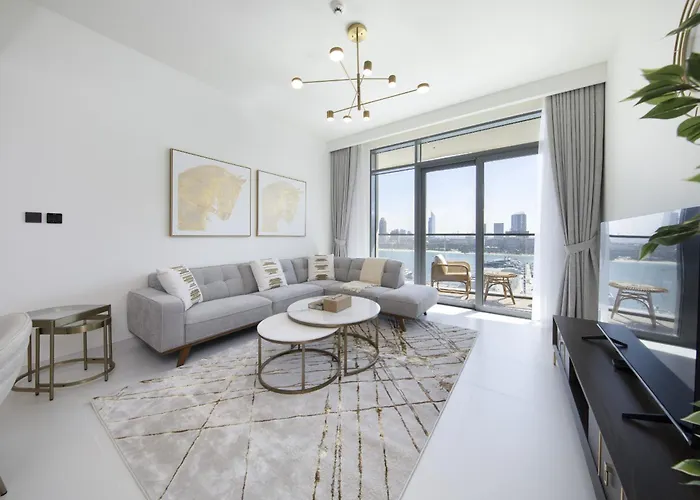 Luxe 2Br, Marina Vista, Emaar Beachfront, Dubai Harbour