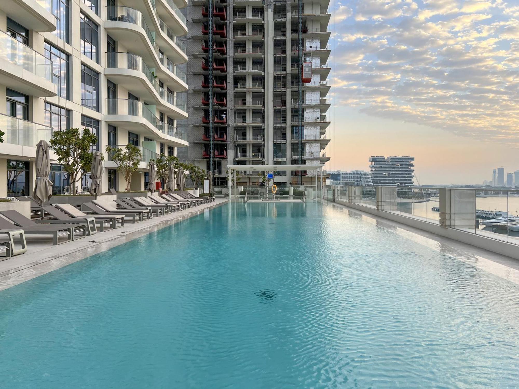 Luxe 2br, Marina Vista, Emaar Beachfront, Harbour *